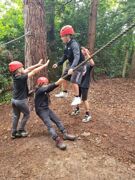 Summer school walton firs tightrope