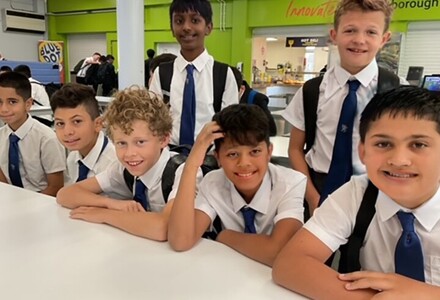 New Year 7 Students settle well into secondary school life!