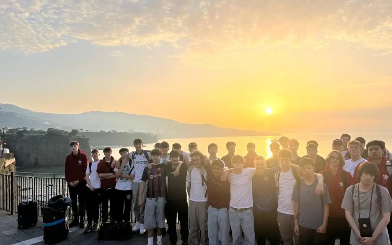 Geography students enjoy a fabulous trip to The Bay of Naples