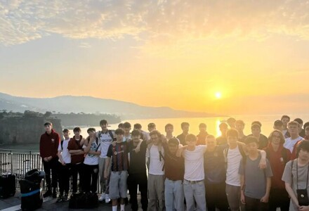 Geography students enjoy a fabulous trip to The Bay of Naples