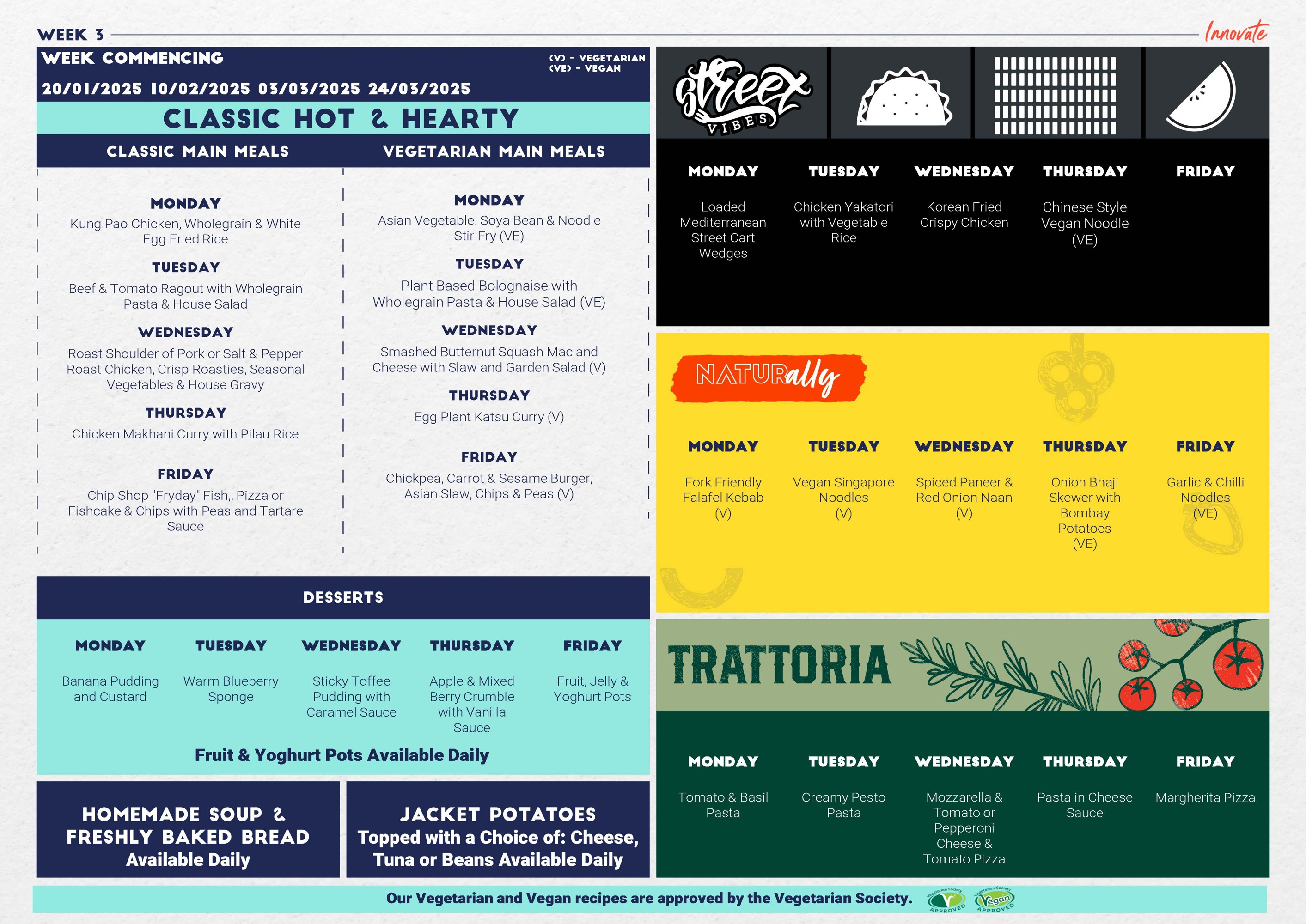 Innovate halal non halal restaurant menu page 3