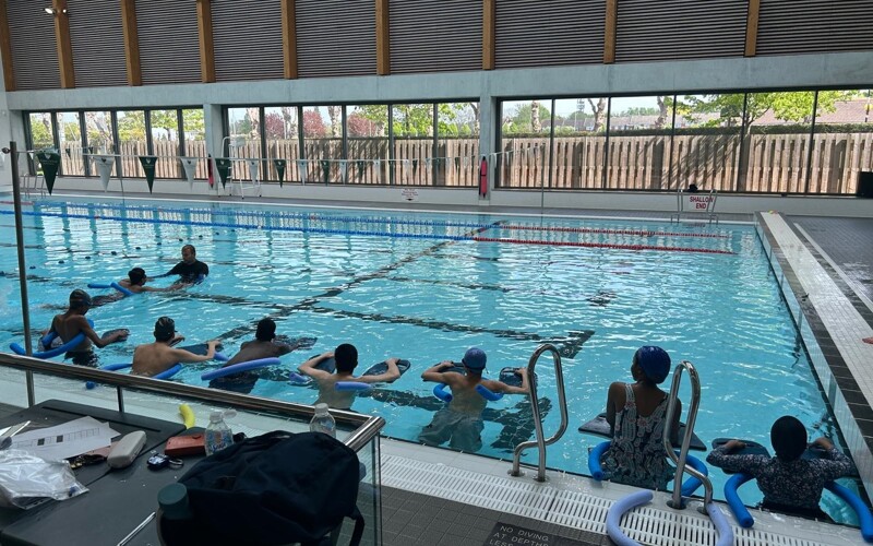 Swimming for confidence and safety