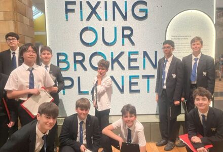 Super-curricular trip: 'Fixing Our Broken Planet'