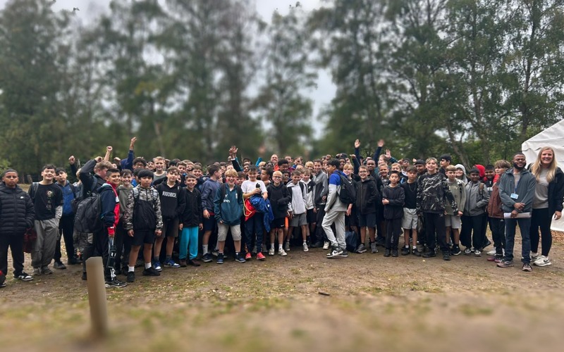 New Year 7 students enjoy team-building trip to Walton Firs Activity Centre – and put our core values into action!