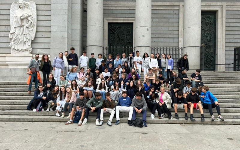 Students enjoy a ‘deep dive’ into the cultural richness of student life in Madrid, Spain