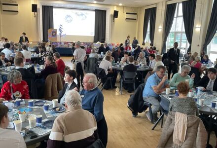 Southborough High School hosts special ‘thank you’ Christmas afternoon tea party for grandparents and other senior citizens living in the community