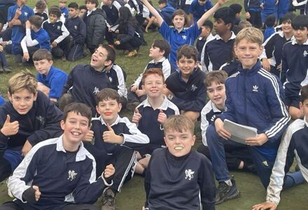 Southborough's first Year 7 interform rugby competition