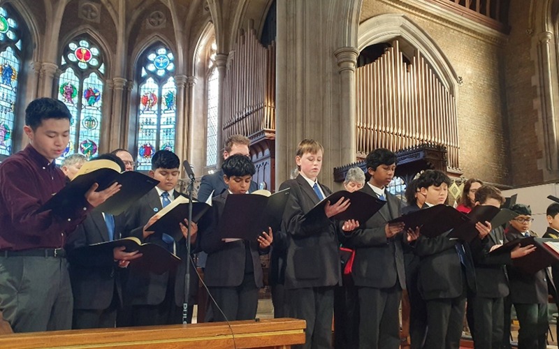 A celebration of the strong community spirit found within Southborough High School at Christmas